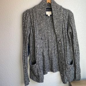 Forever 21 Knit Blue Cardigan